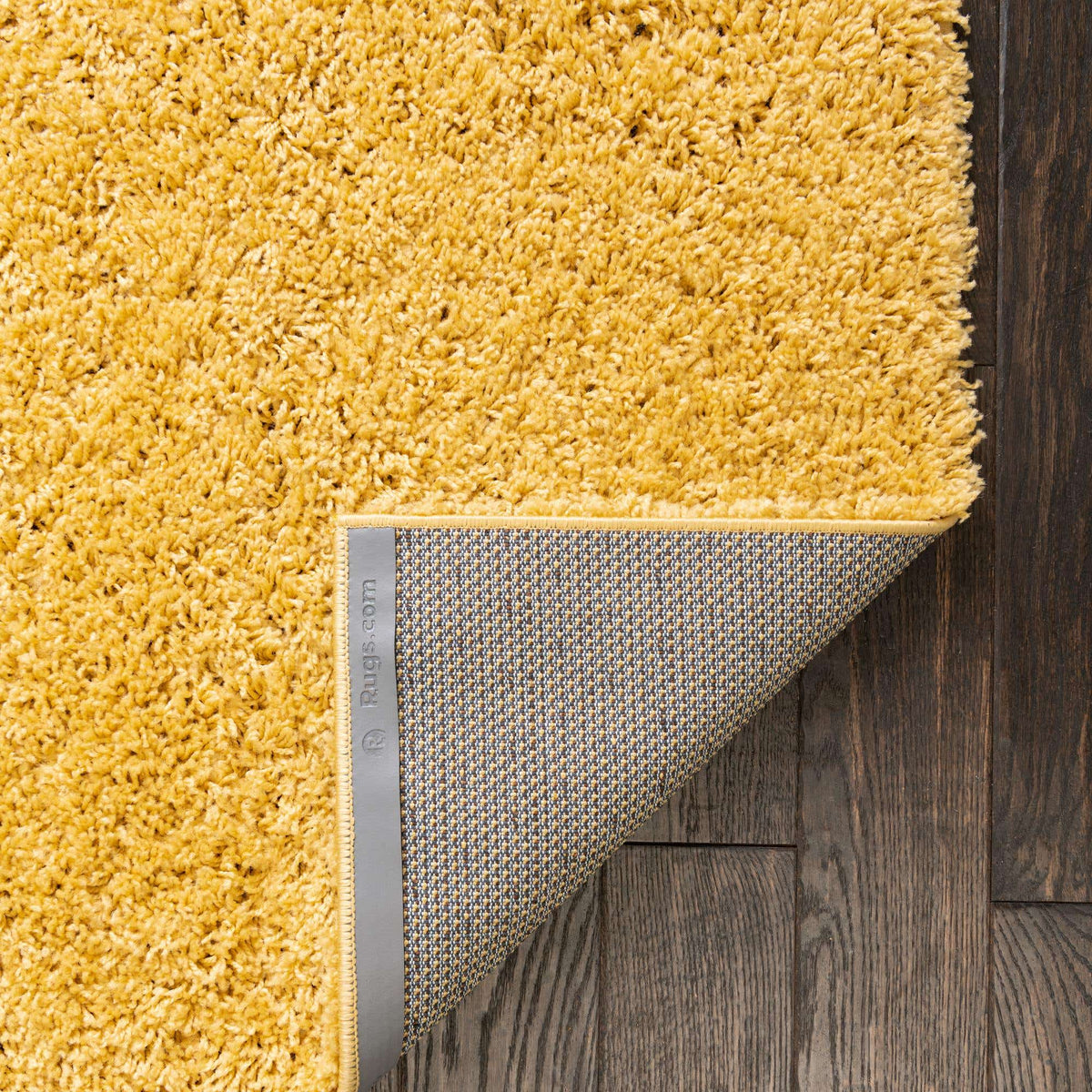 Rechteck Hochflorteppich Everyday Shag in Gelb von Hadorn™ - Lifestyle Image
