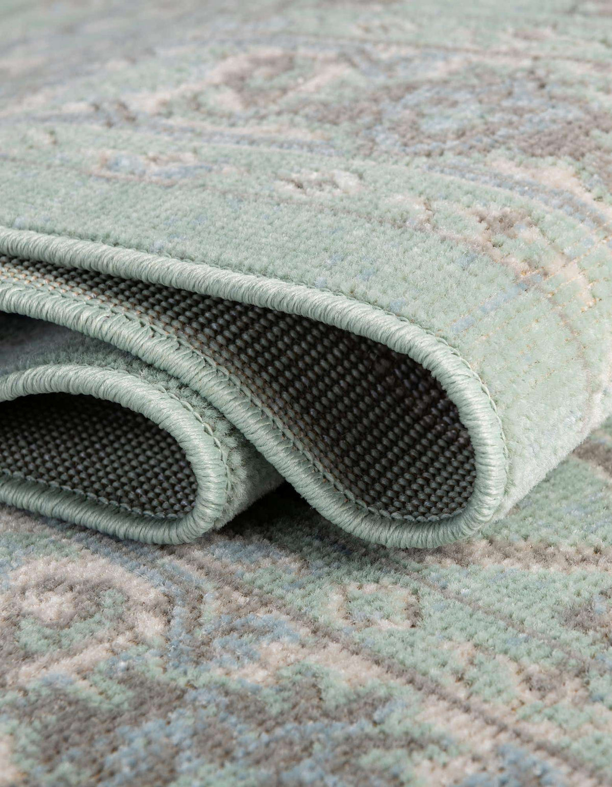 Rechteck Teppich Whitney in Minze von Hadorn™ - Lifestyle Image