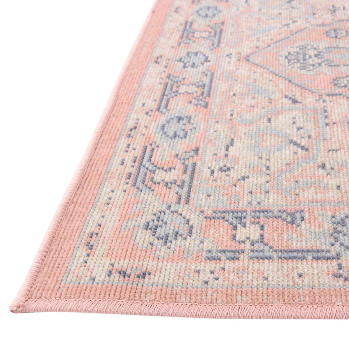 Rechteck Teppich Whitney in Powder Rosa von Hadorn™ - Lifestyle Image