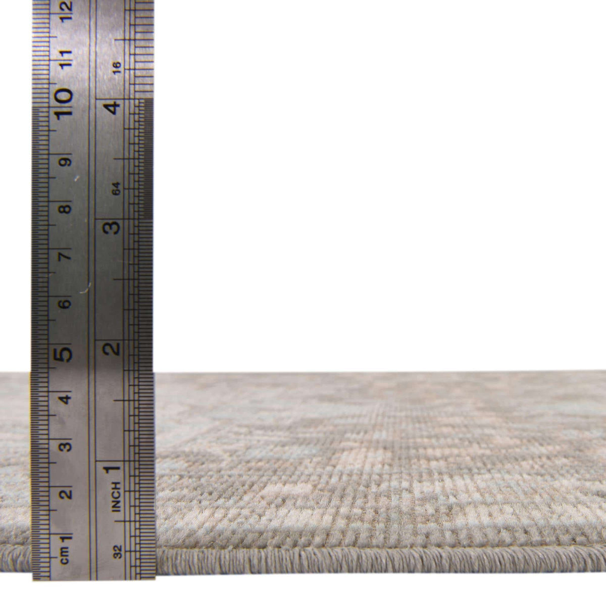 Rund Teppich Whitney in Grau von Hadorn™ - Lifestyle Image