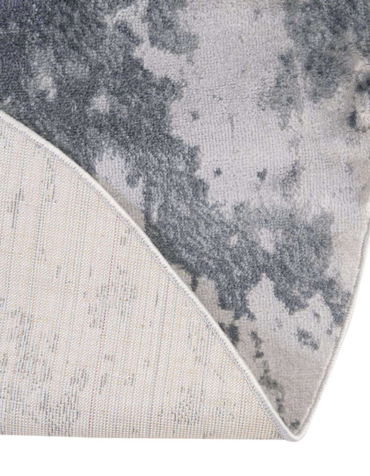 Oval Teppich Metropolis in Hellgrau von Hadorn™ - Lifestyle Image
