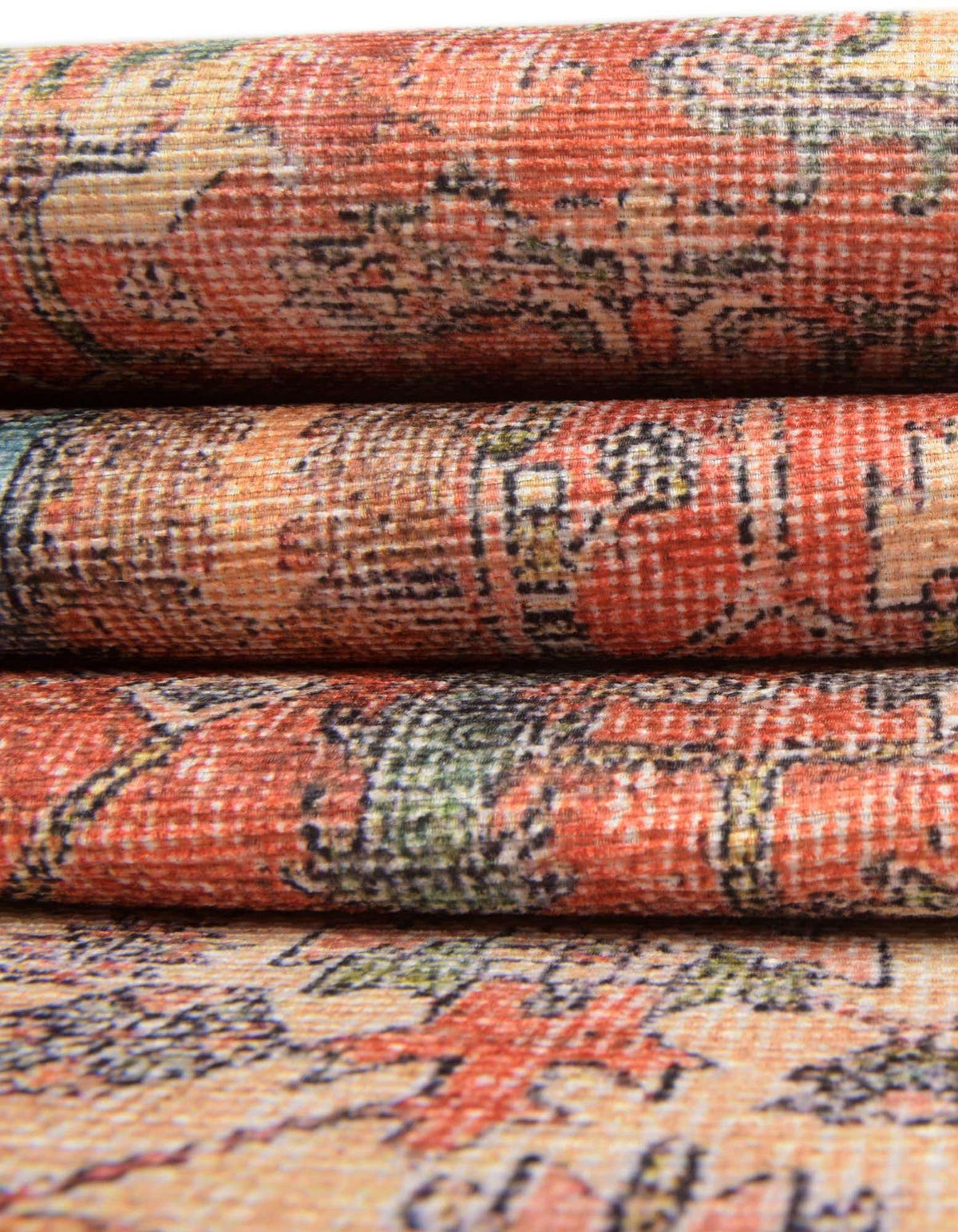 Rechteck Teppich Timeless in Rostrot von Hadorn™ - Lifestyle Image