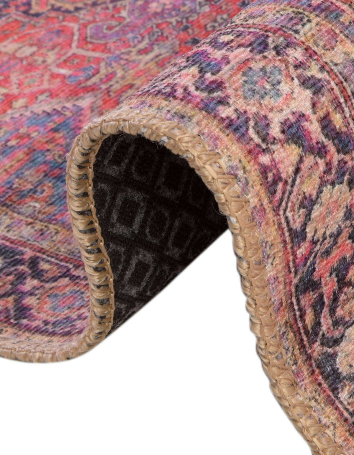 Rechteck Teppich Timeless in Rot von Hadorn™ - Lifestyle Image