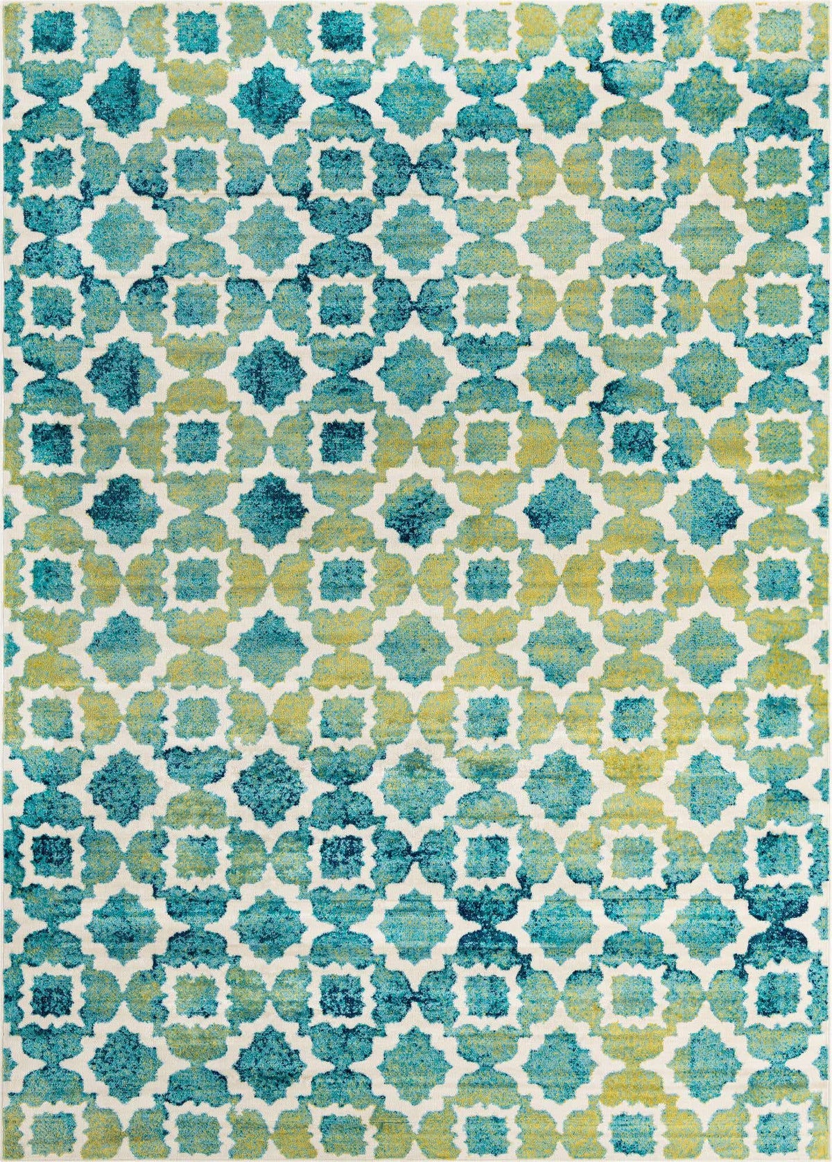 Rechteck Teppich Azalea in Blau von Hadorn™ - Lifestyle Image