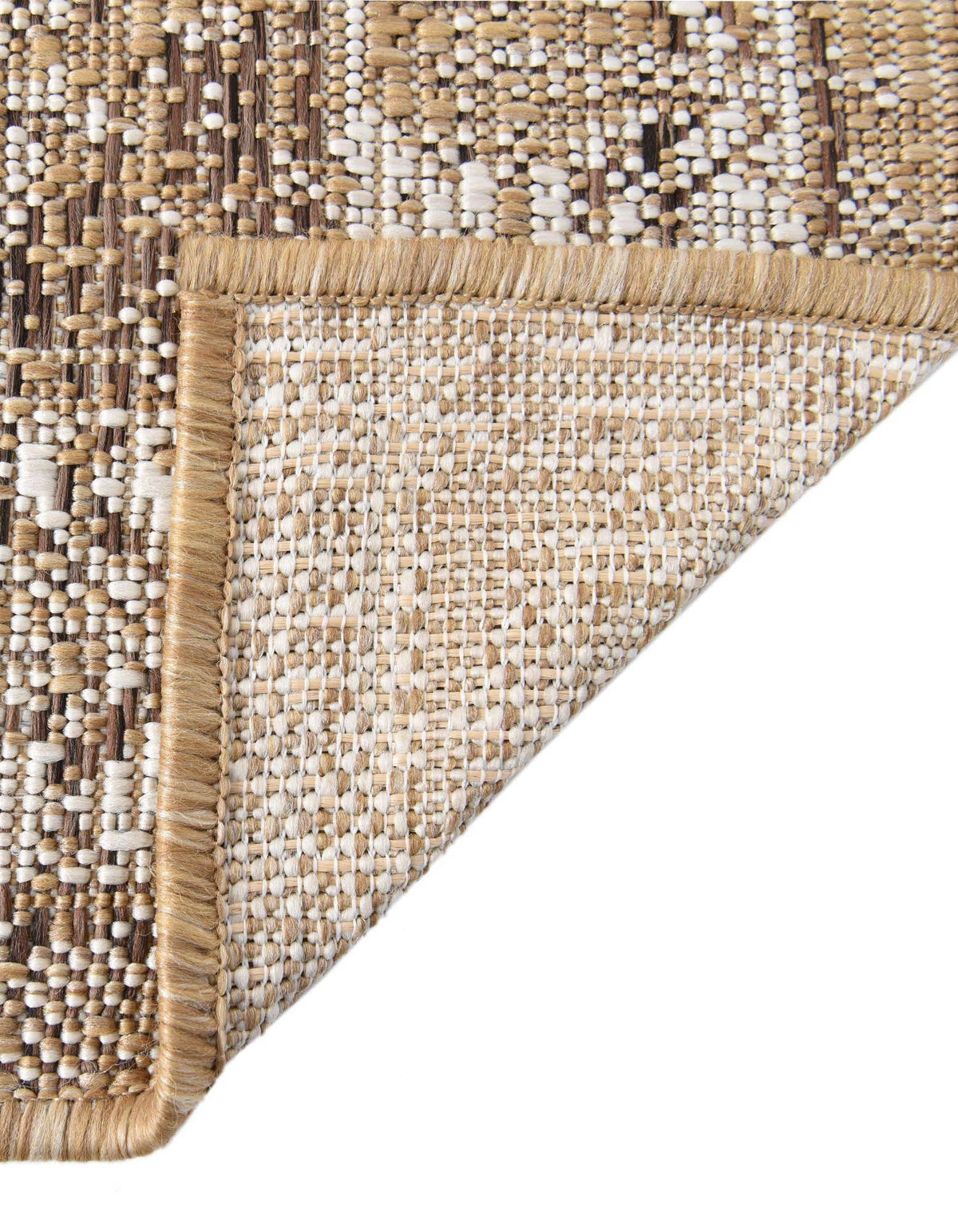 Rechteck Outdoor Teppich Outdoor Traditional in Natürlich von Hadorn™ - Lifestyle Image