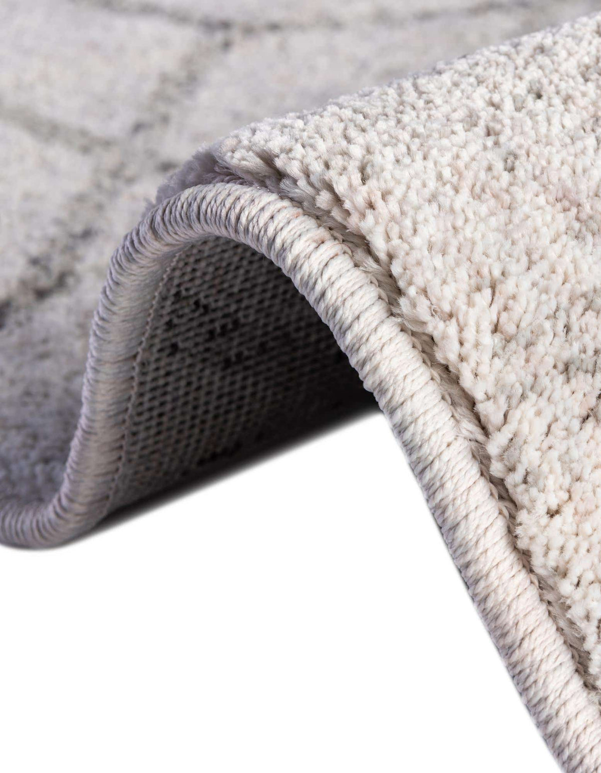 Läufer Teppich Eco Trellis in Elfenbein von Hadorn™ - Lifestyle Image