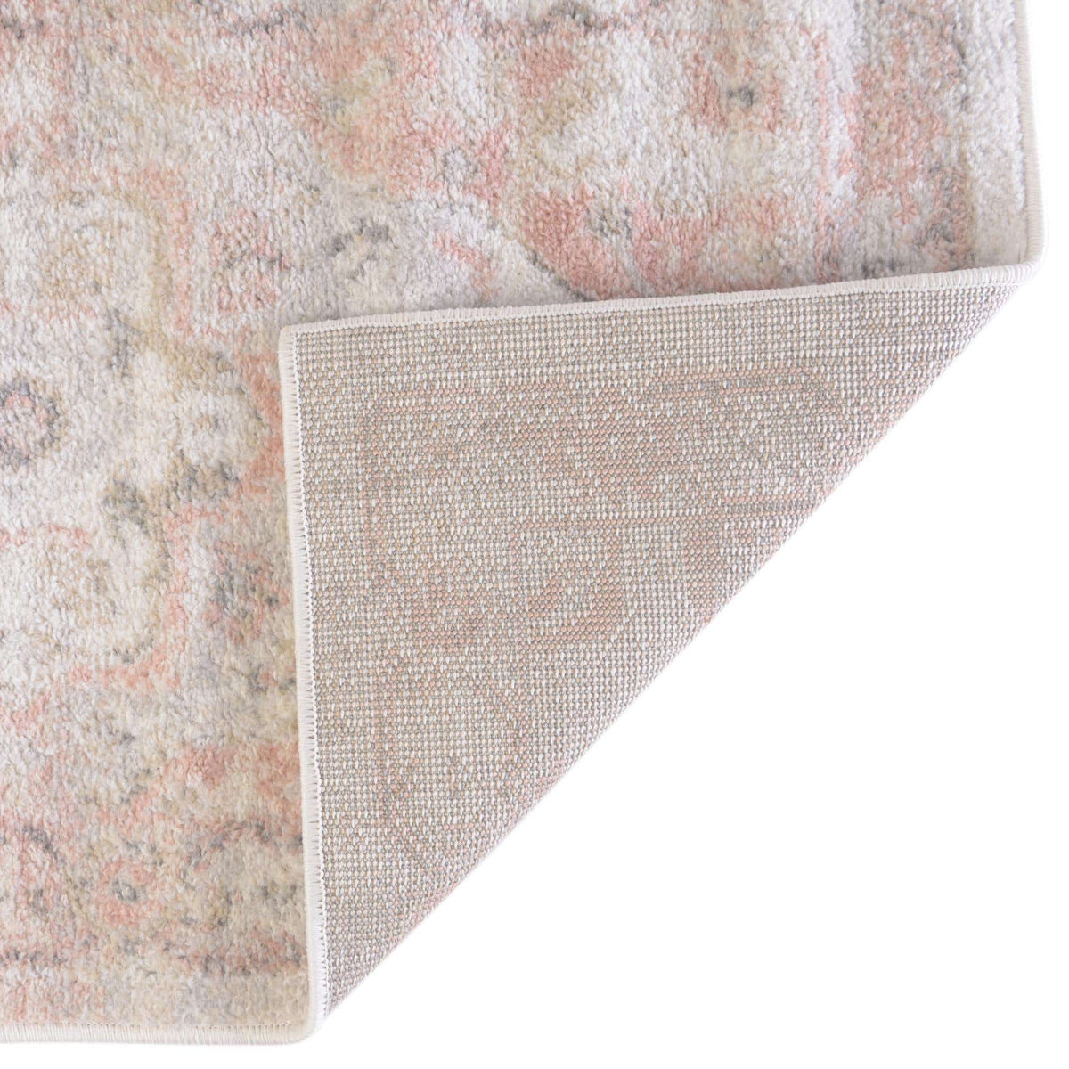 Rechteck Teppich Madeline Vintage in Rosa von Hadorn™ - Lifestyle Image