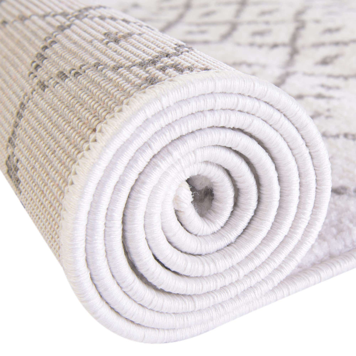 Läufer Teppich Paxon Trellis in Beige von Hadorn™ - Lifestyle Image