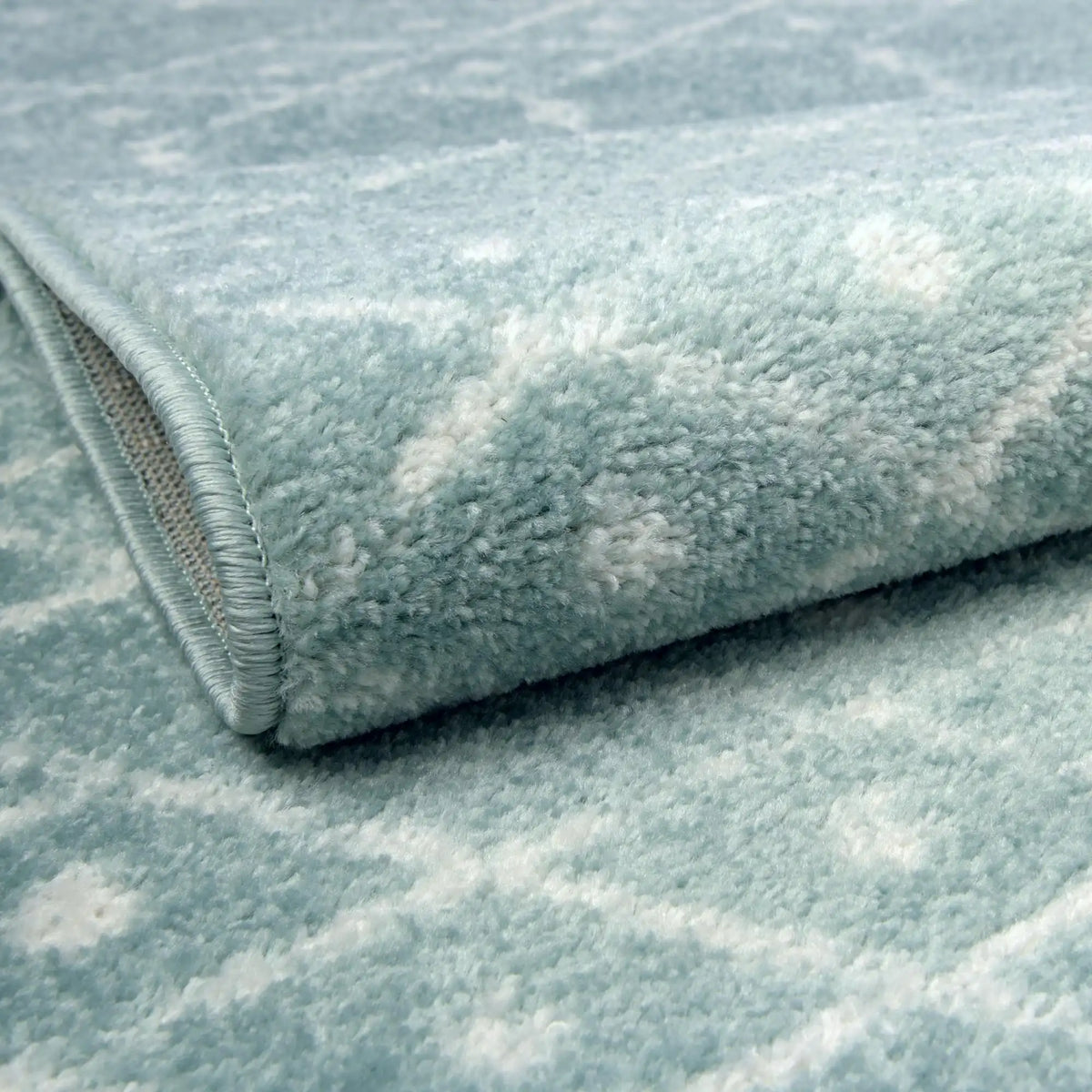 Rechteck Teppich Paxon Trellis in Aqua von Hadorn™ - Lifestyle Image