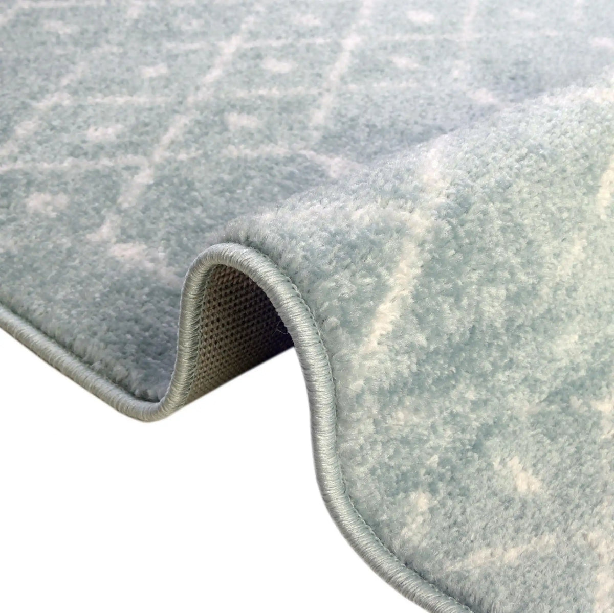 Rechteck Teppich Paxon Trellis in Aqua von Hadorn™ - Lifestyle Image