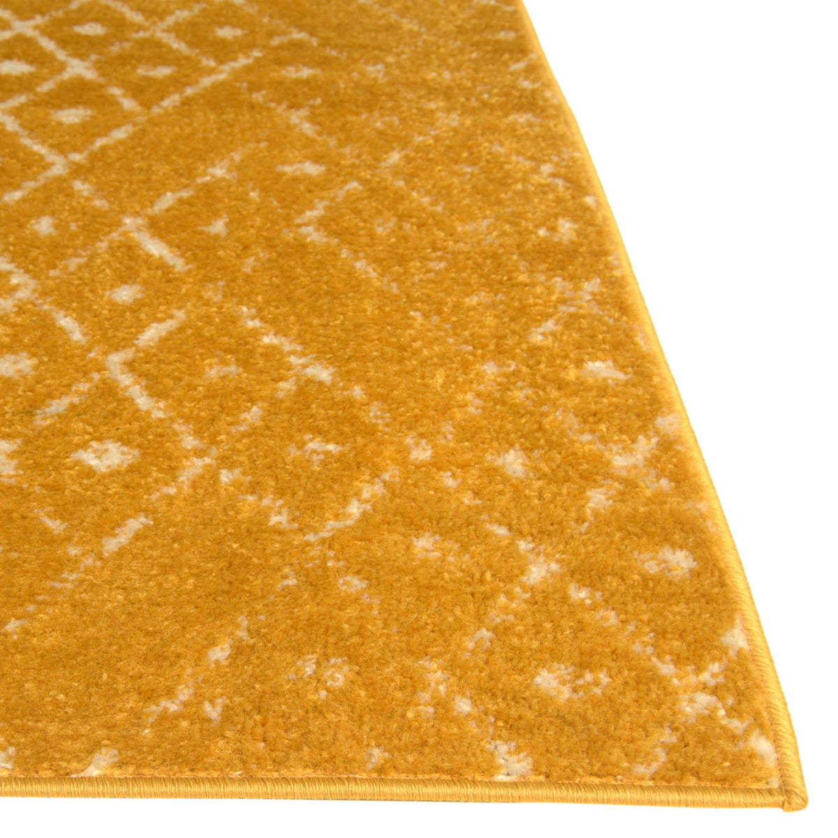 Läufer Teppich Paxon Trellis in Gelb von Hadorn™ - Lifestyle Image