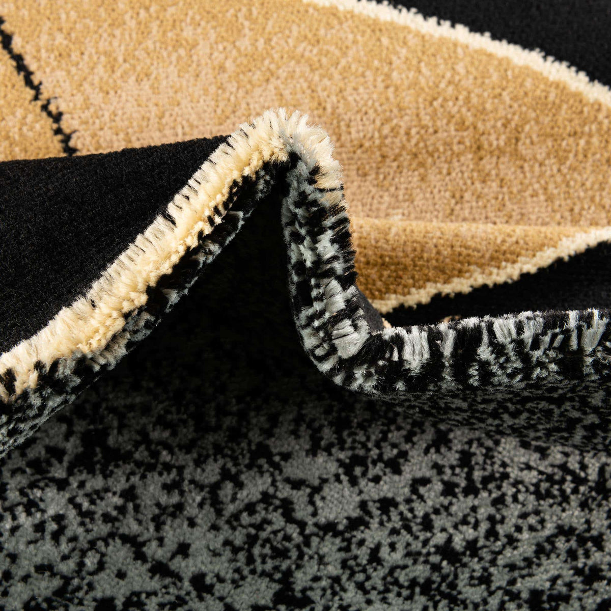 Rund Teppich Pioneer in Blau von Hadorn™ - Lifestyle Image