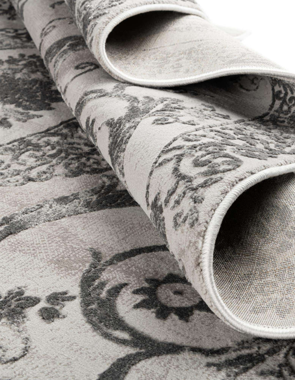 Rechteck Teppich Finsbury in Grau von Hadorn™ - Lifestyle Image