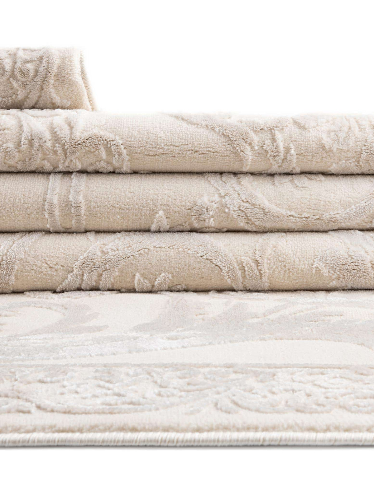 Rechteck Teppich Finsbury in Elfenbein von Hadorn™ - Lifestyle Image