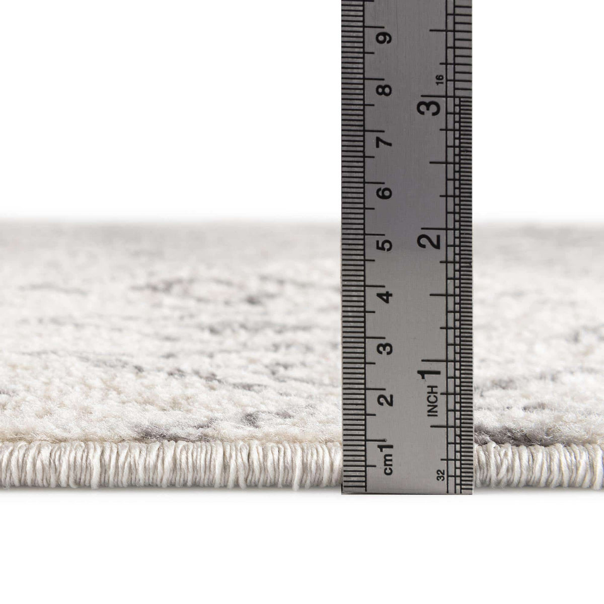 Rechteck Teppich Moroccan Trellis in Elfenbein und grau von Hadorn™ - Lifestyle Image