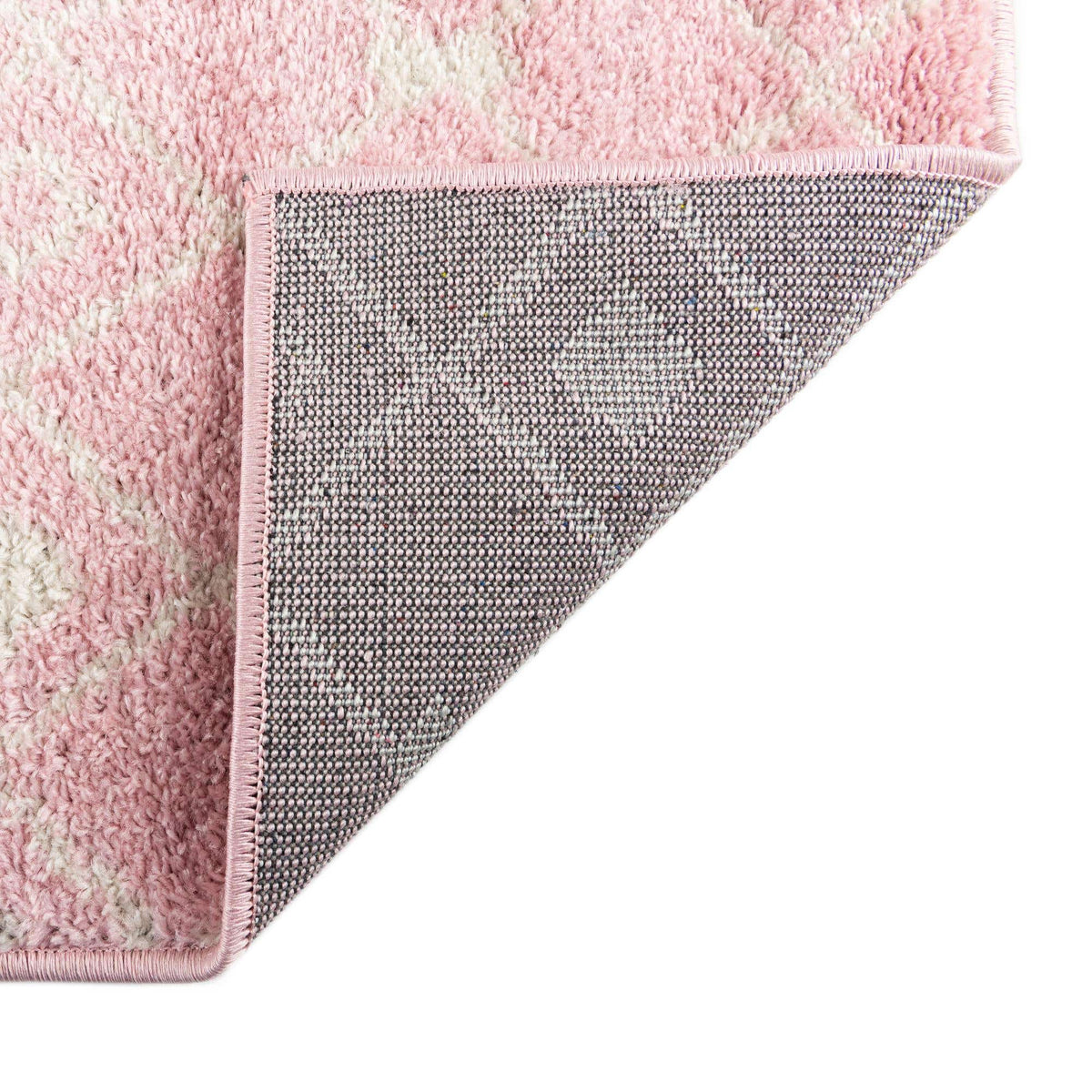 Rechteck Teppich Moroccan Trellis in Rosa von Hadorn™ - Lifestyle Image