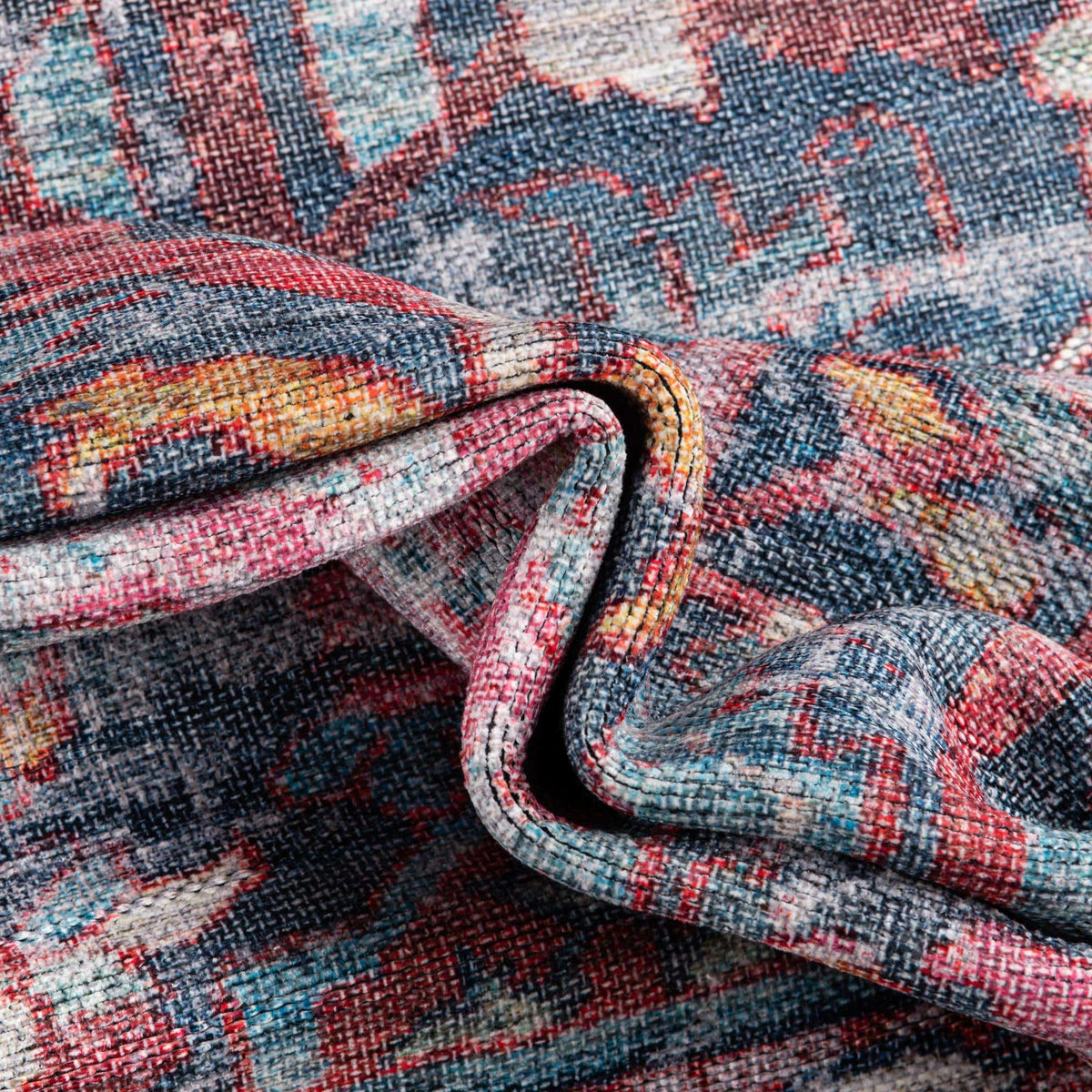 Rechteck Teppich Maahru in Blau von Hadorn™ - Lifestyle Image