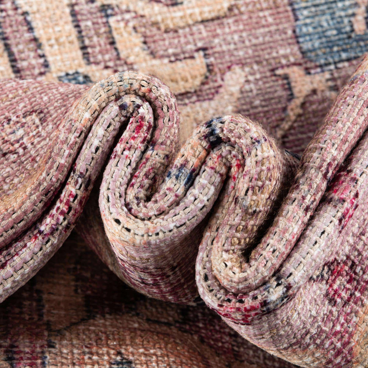 Rechteck Teppich Nostalgia in Rosa von Hadorn™ - Lifestyle Image