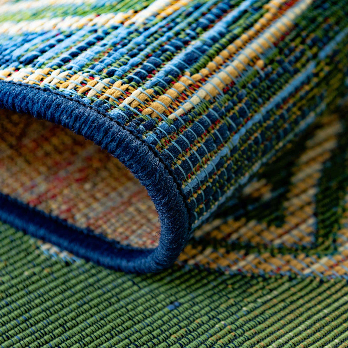 Läufer Outdoor Teppich Outdoor Modern in Blau von Hadorn™ - Lifestyle Image