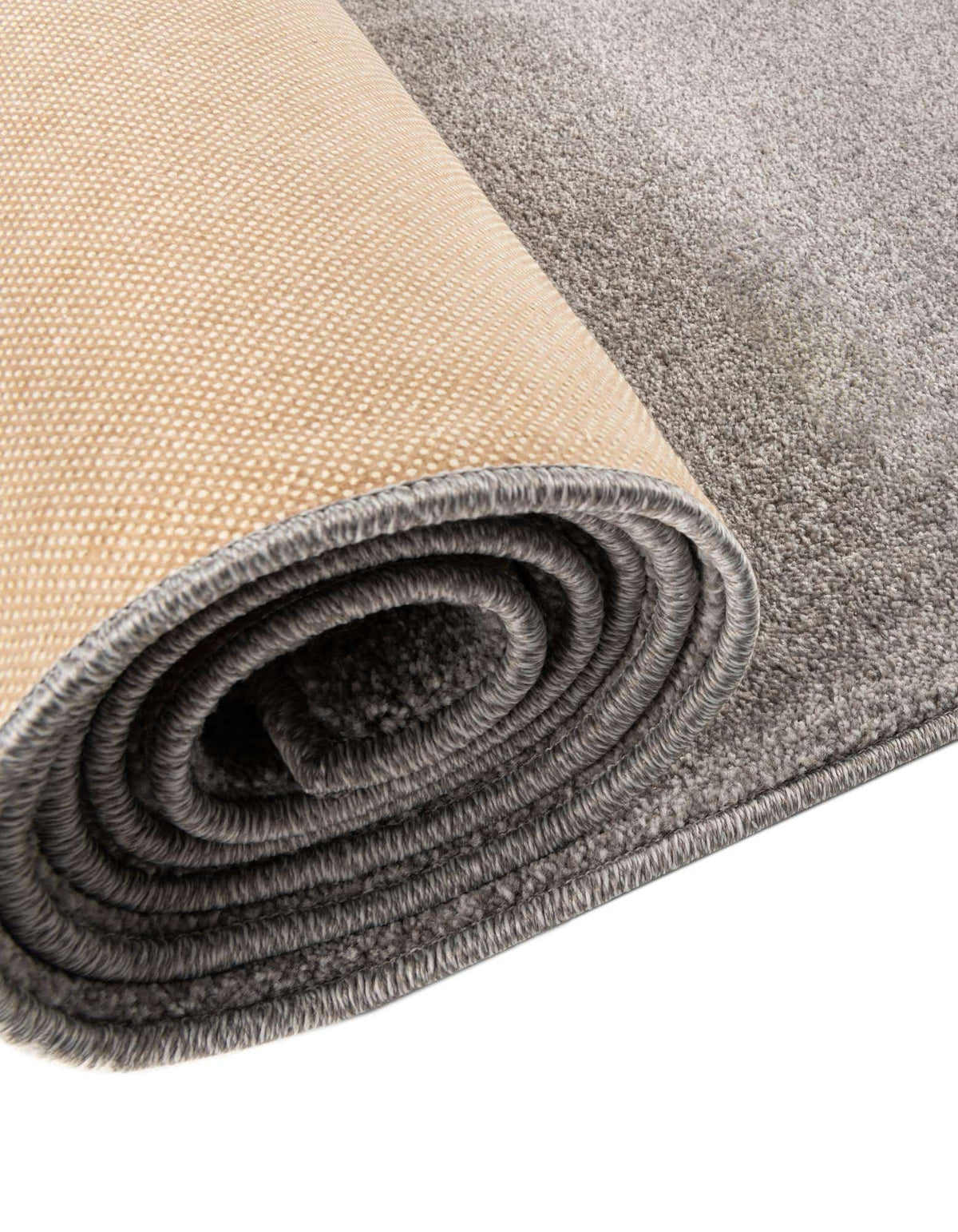 Rechteck Teppich Everyday Solid in Grau von Hadorn™ - Lifestyle Image