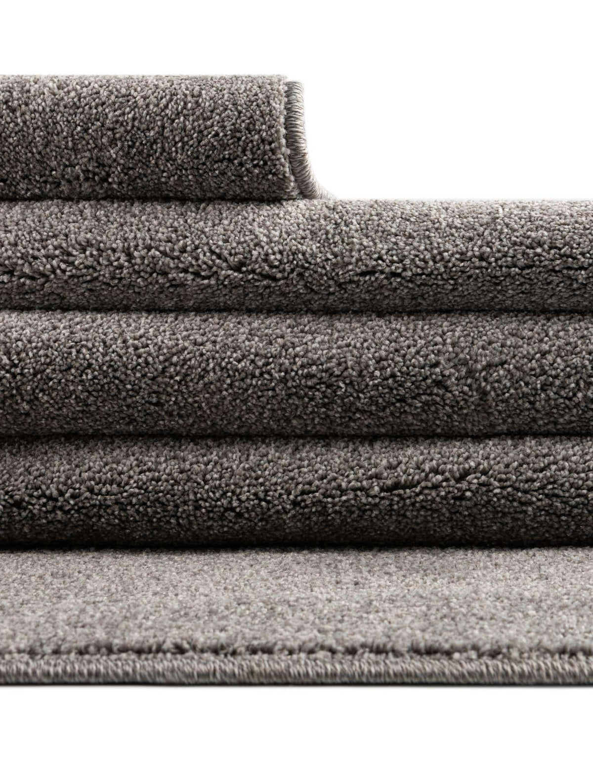 Rechteck Teppich Everyday Solid in Grau von Hadorn™ - Lifestyle Image