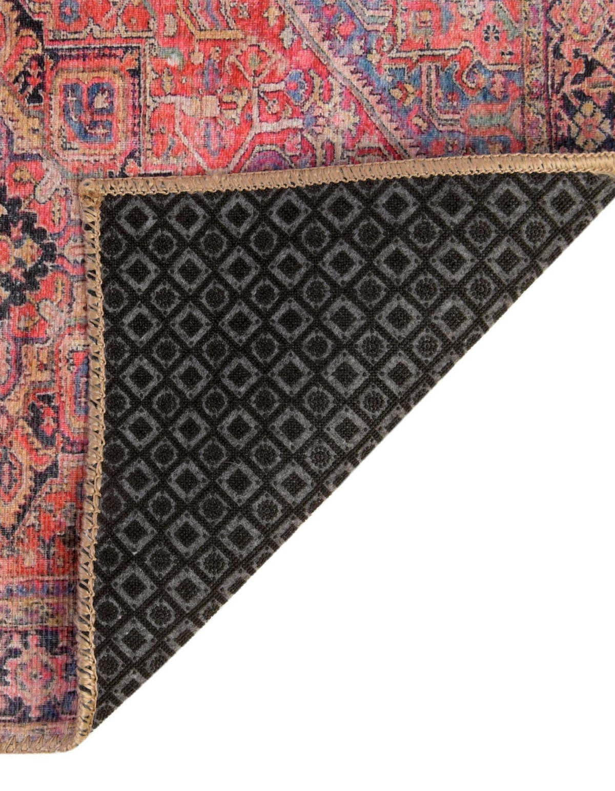 Rechteck Teppich Timeless in Rot von Hadorn™ - Lifestyle Image