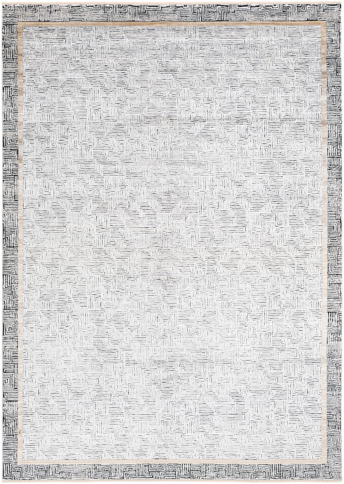 Rechteck Luxus Teppich Lugano in Creme von Hadorn™ - Lifestyle Image