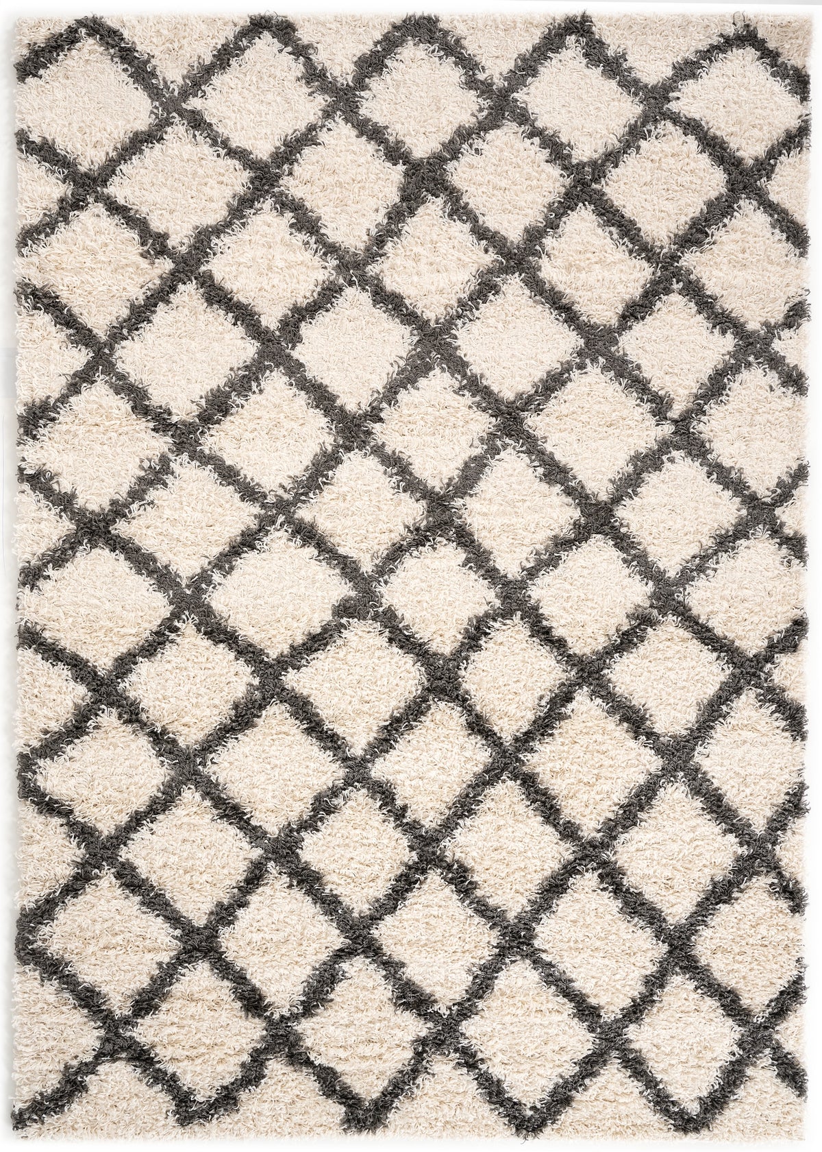 Rechteck Hochflorteppich Shaggy - Hadorn Limited Edition in Weiss von Hadorn™ - Lifestyle Image