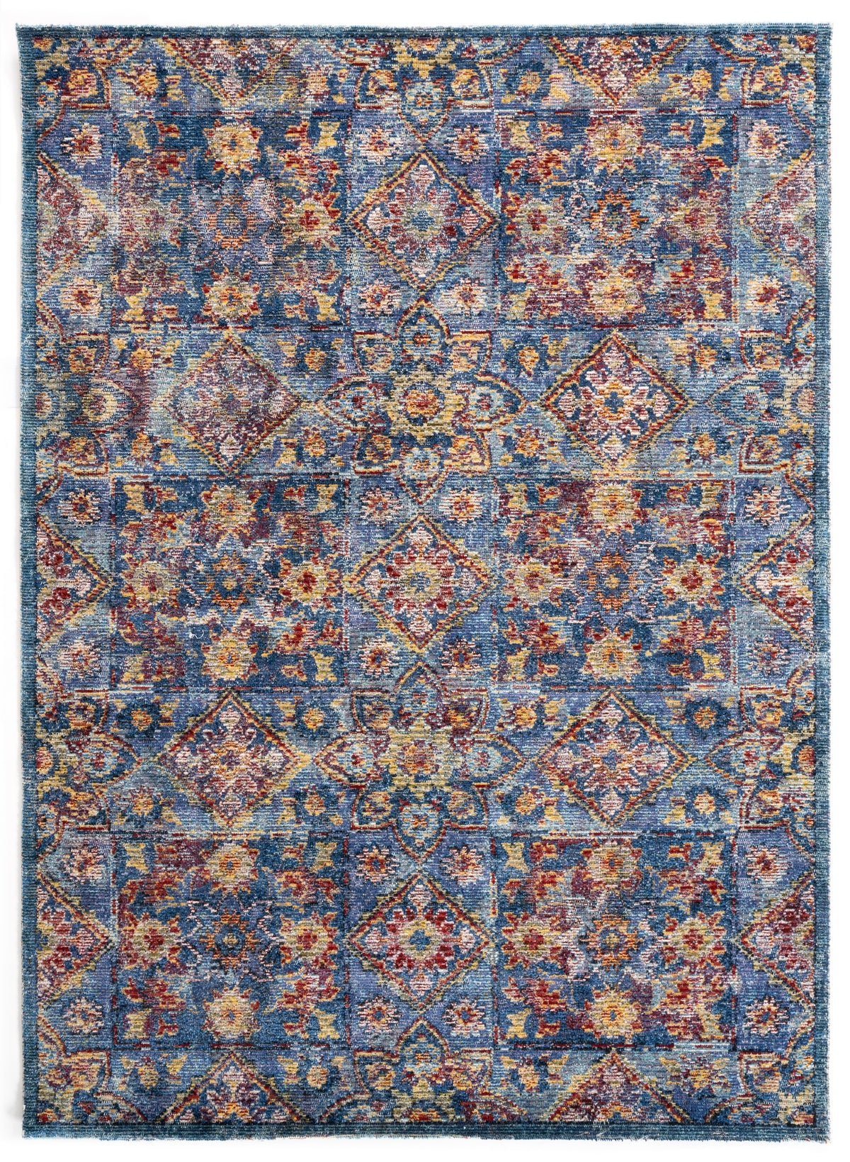 Rechteck Teppich Hadorn Limited Edition in Blau von Hadorn™ - Lifestyle Image