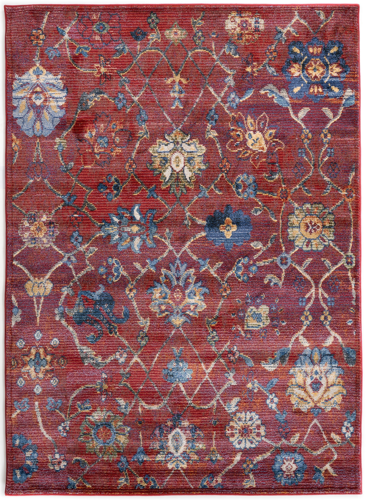 Rechteck Teppich Hadorn Limited Edition in Rot von Hadorn™ - Lifestyle Image