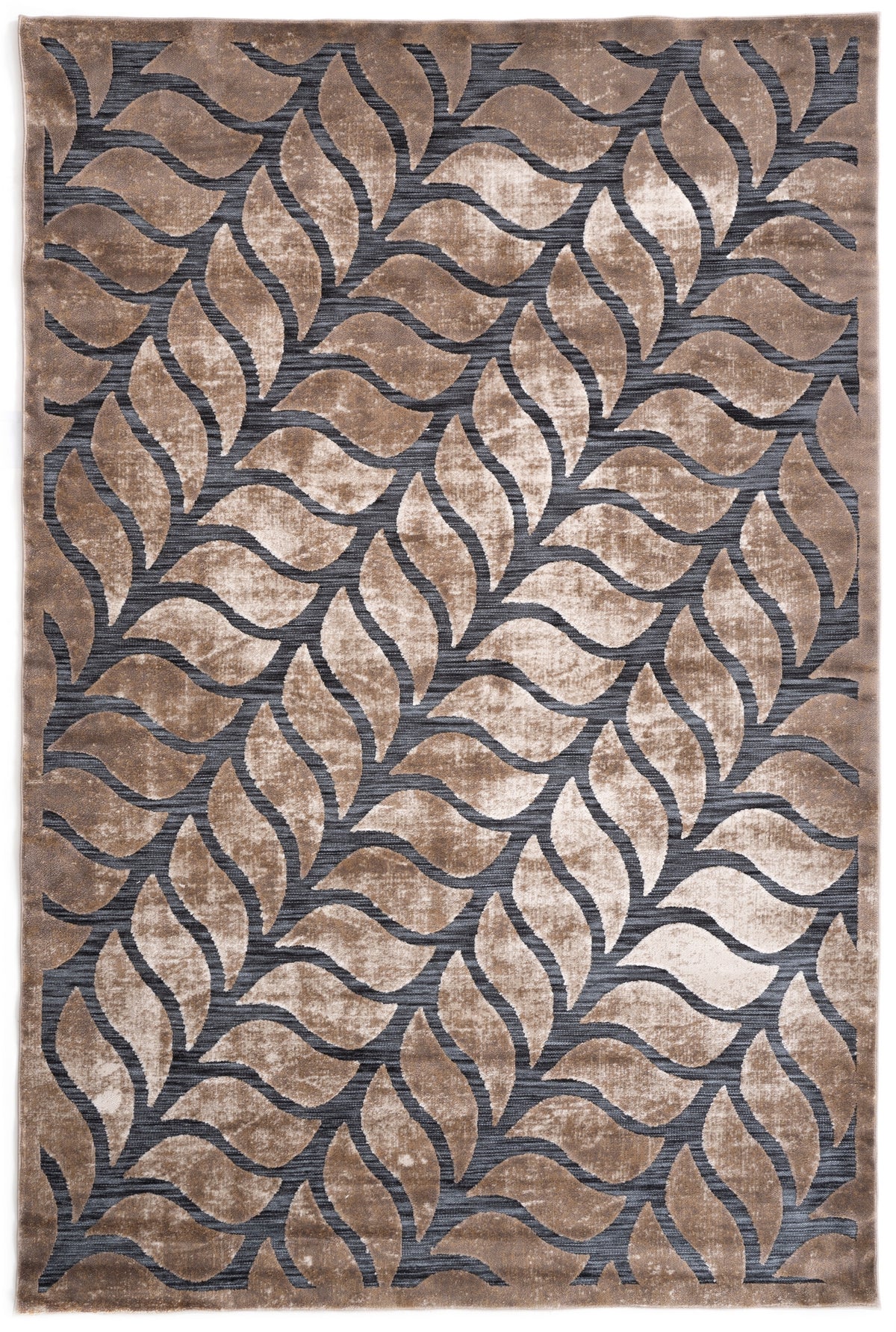 Rechteck Teppich Hadorn Limited Edition in Braun von Hadorn™ - Lifestyle Image