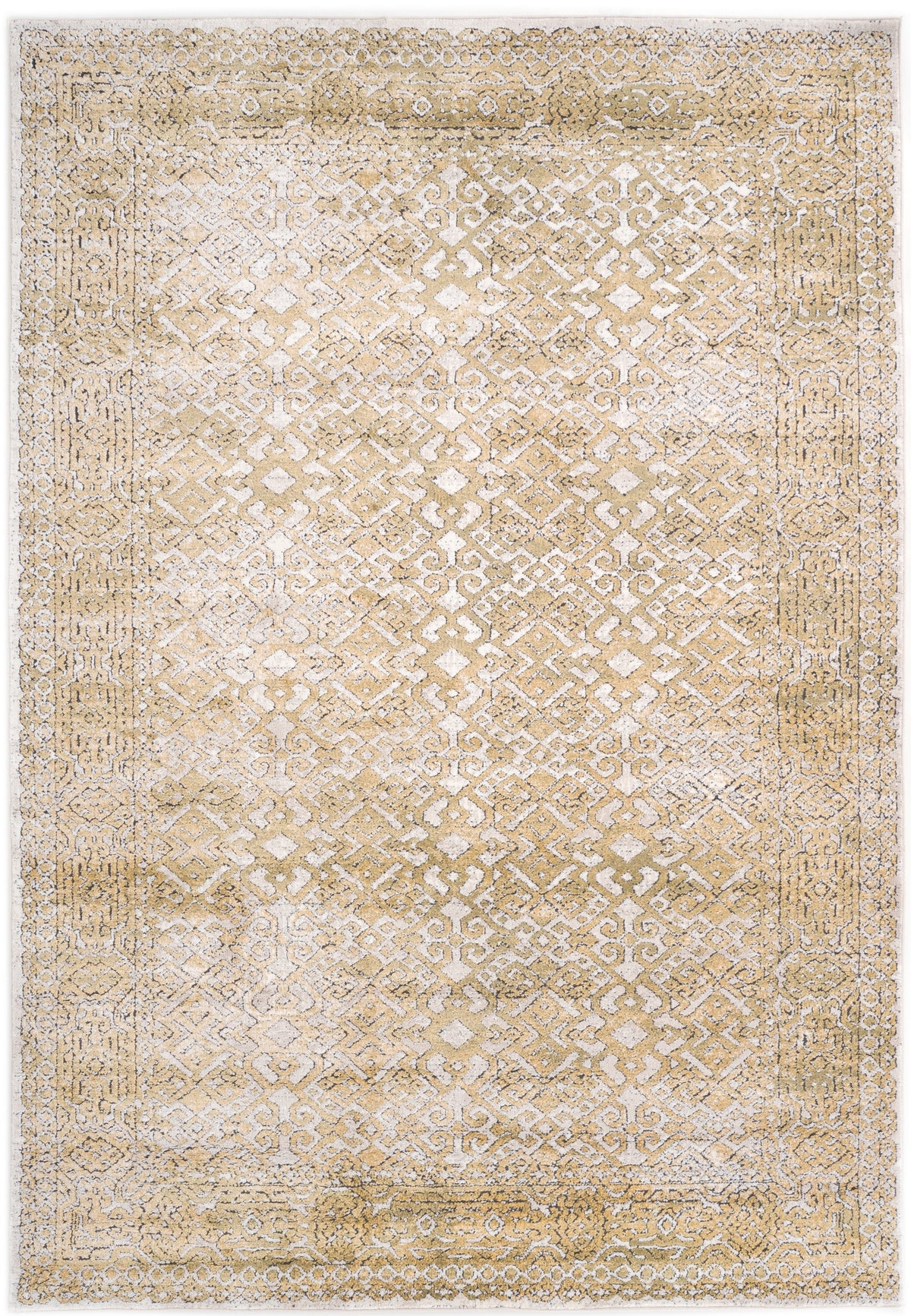 Rechteck Teppich Hadorn Limited Edition in Gelb von Hadorn™ - Lifestyle Image