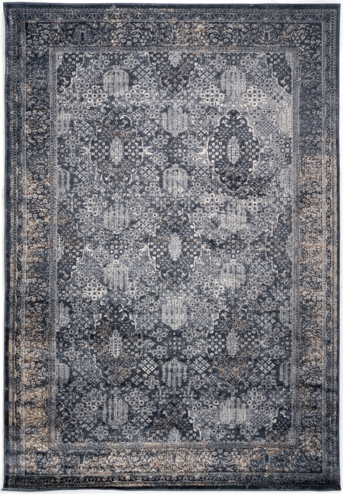 Rechteck Teppich Hadorn Limited Edition in Dunkelgrau von Hadorn™ - Lifestyle Image