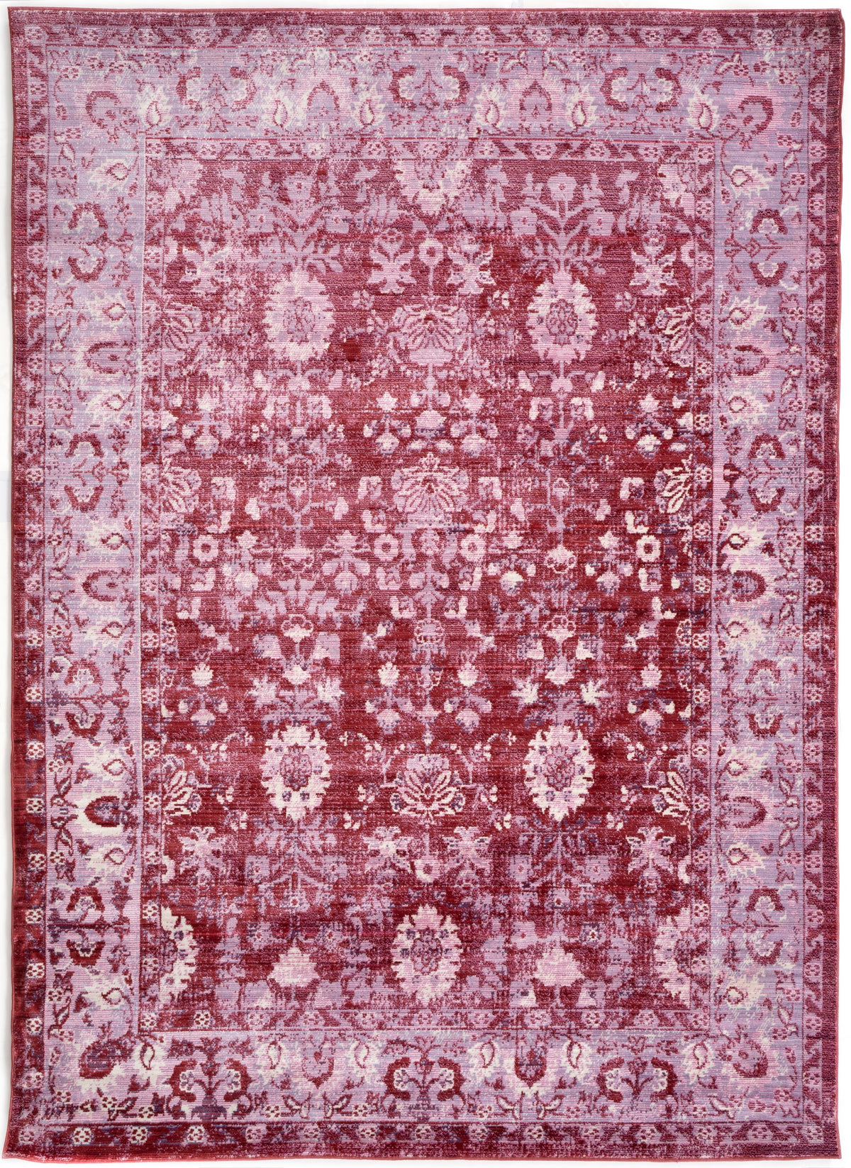 Rechteck Teppich Hadorn Limited Edition in Rosa von Hadorn™ - Lifestyle Image