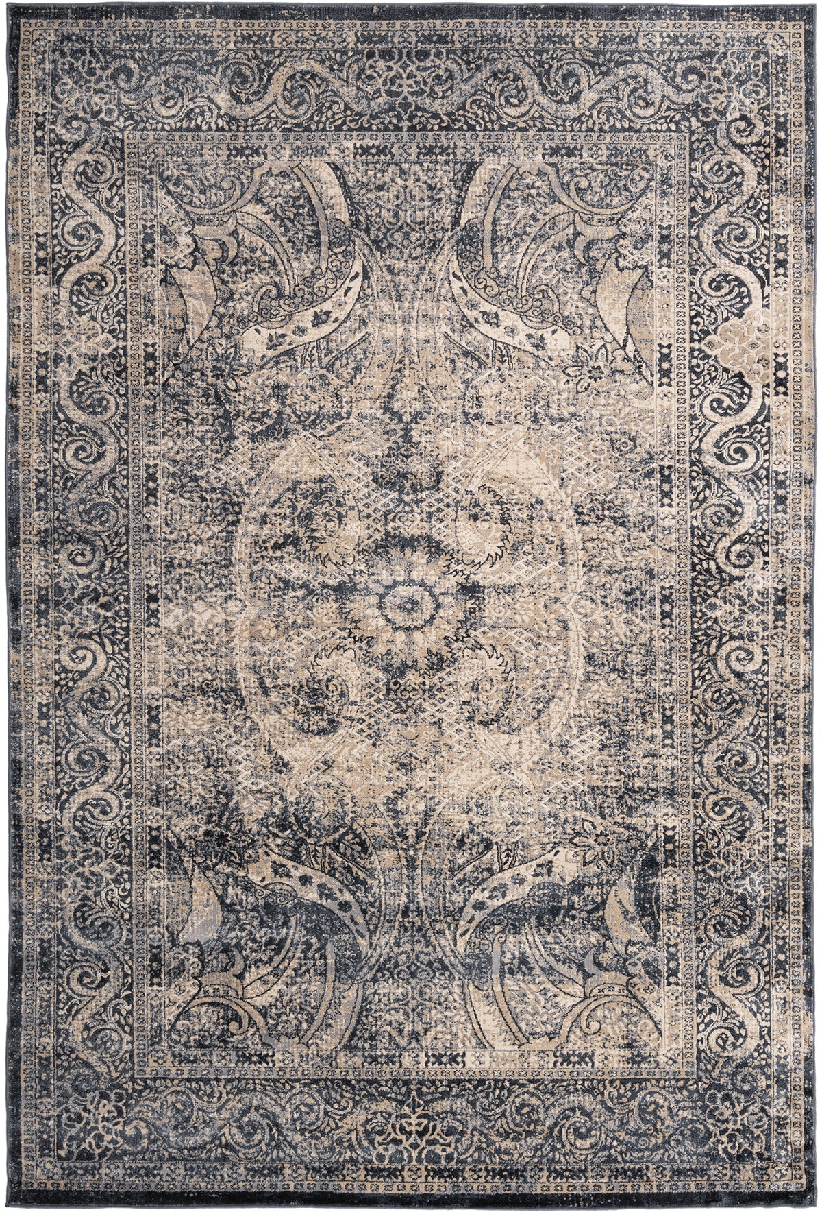 Rechteck Teppich Hadorn Limited Edition in Dunkelgrau von Hadorn™ - Lifestyle Image