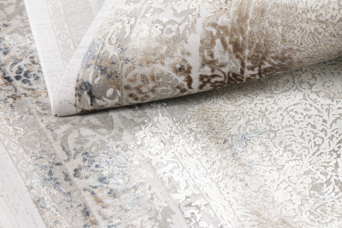 Rechteck Teppich Peru - Hadorn Limited Edition in Weiss von Hadorn™ - Lifestyle Image