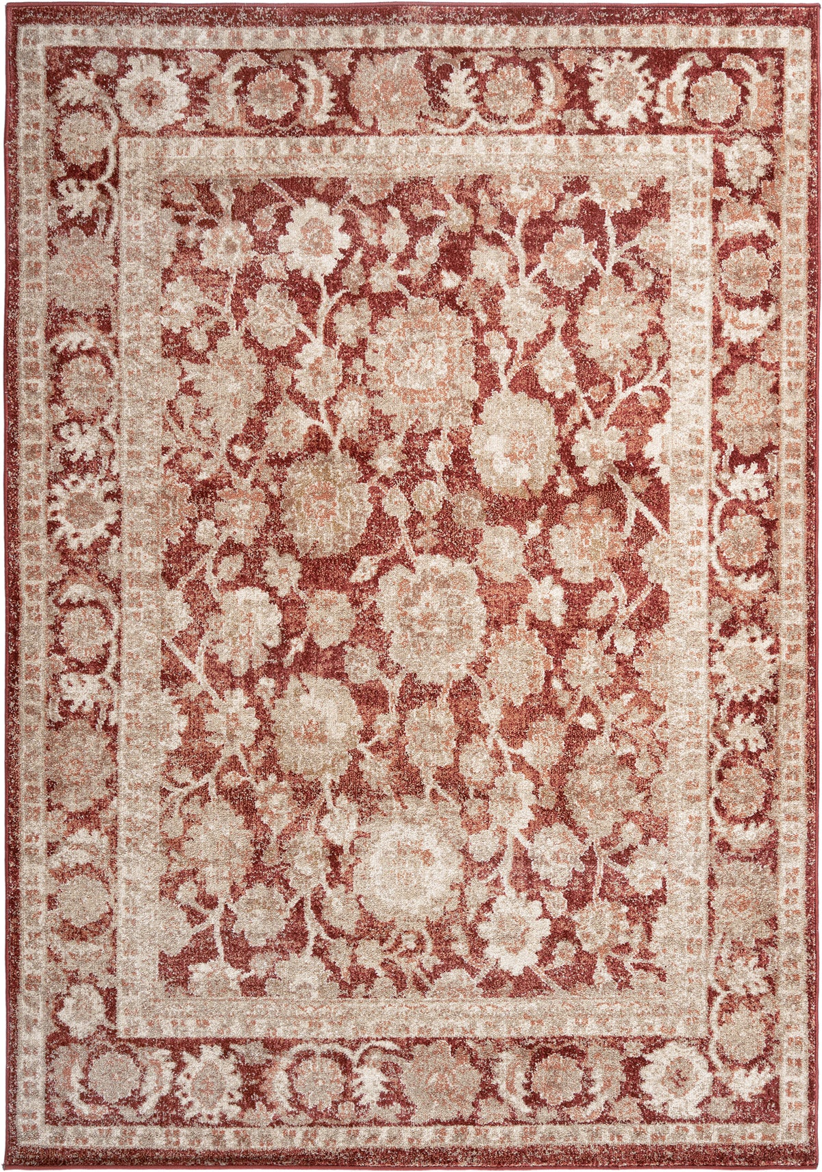 Rechteck Teppich Hadorn Limited Edition in Rot von Hadorn™ - Lifestyle Image