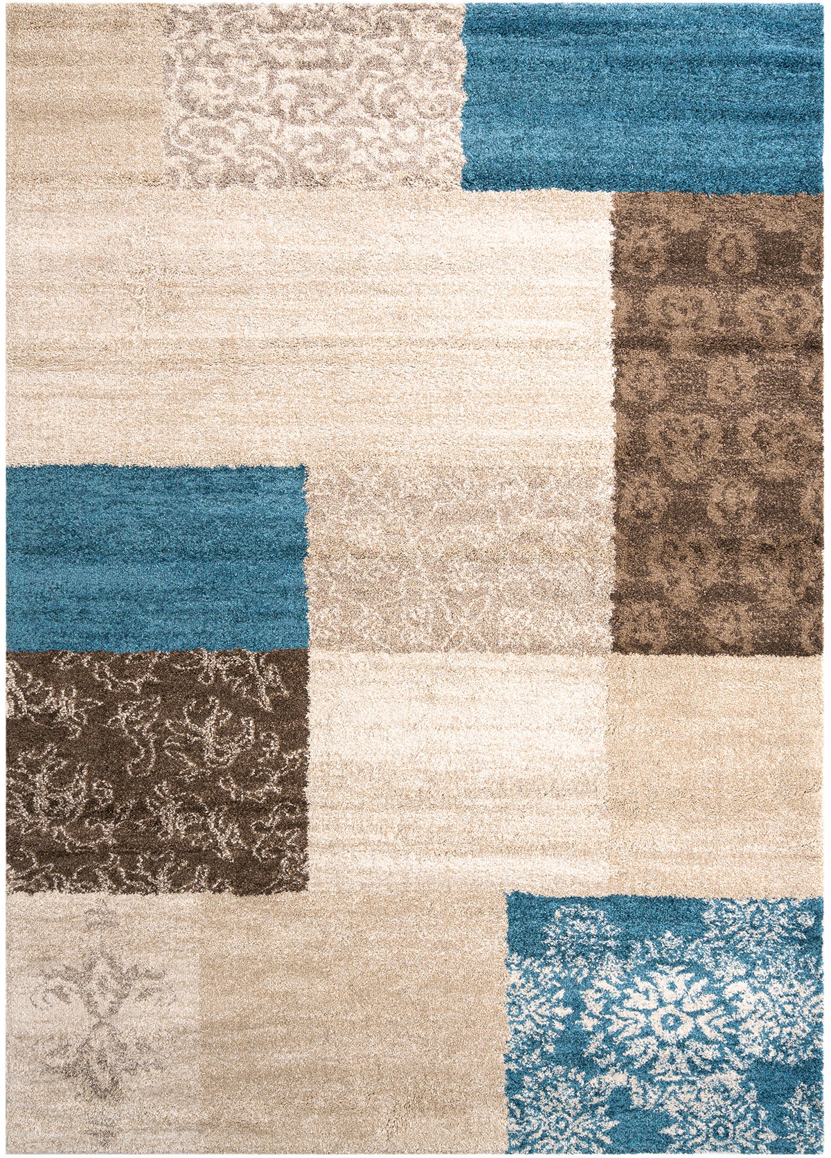 Rechteck Hochflorteppich Shaggy - Hadorn Limited Edition in Beige von Hadorn™ - Lifestyle Image