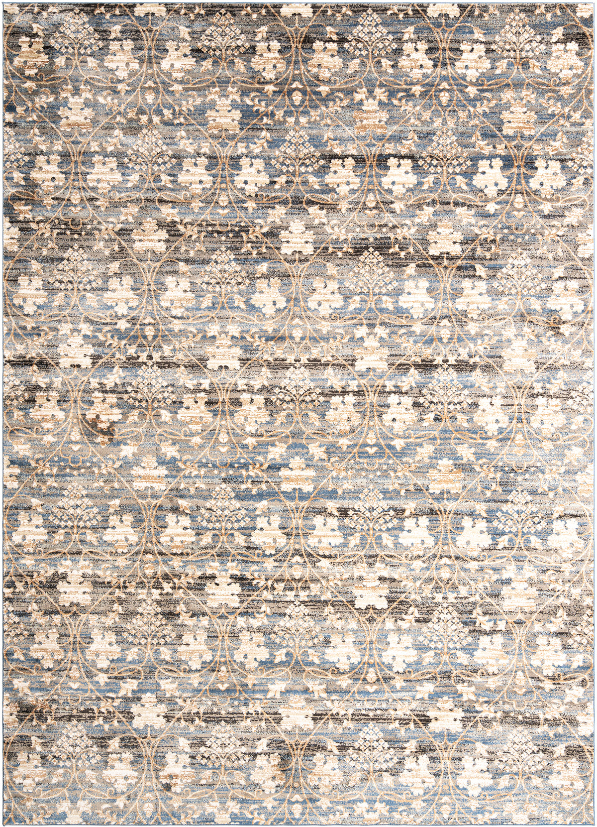 Rechteck Teppich Hadorn Limited Edition in Blau von Hadorn™ - Lifestyle Image