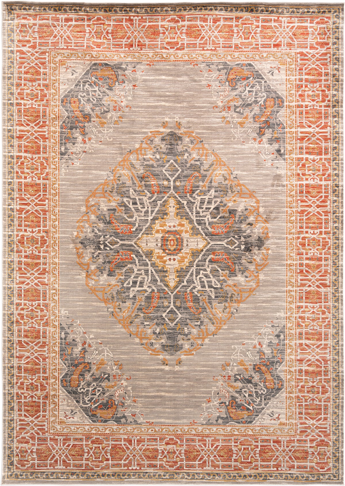 Rechteck Teppich Hadorn Limited Edition in Grau von Hadorn™ - Lifestyle Image