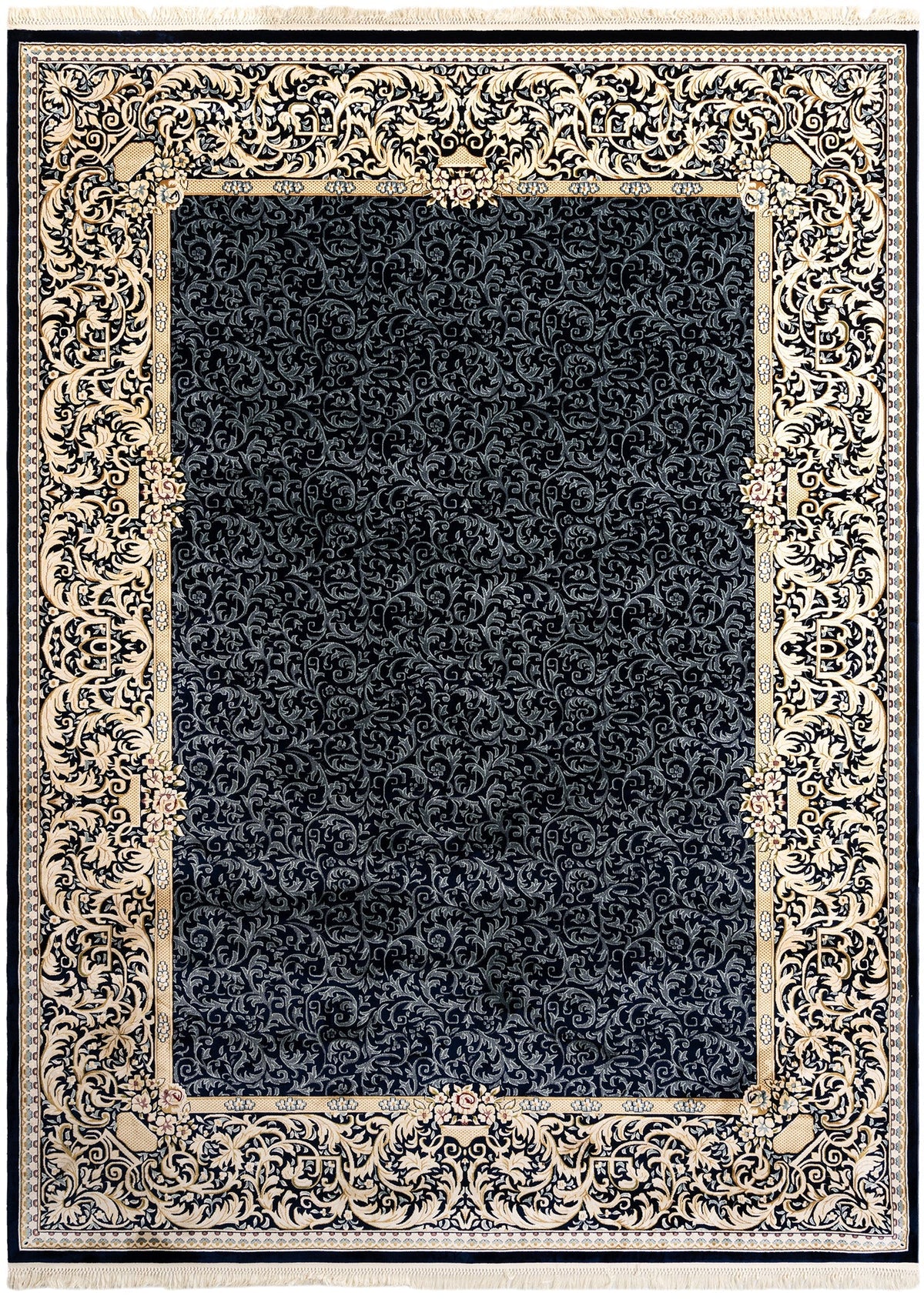 Rechteck Teppich Jador - Hadorn Limited Edition in Dunkelblau von Hadorn™ - Lifestyle Image