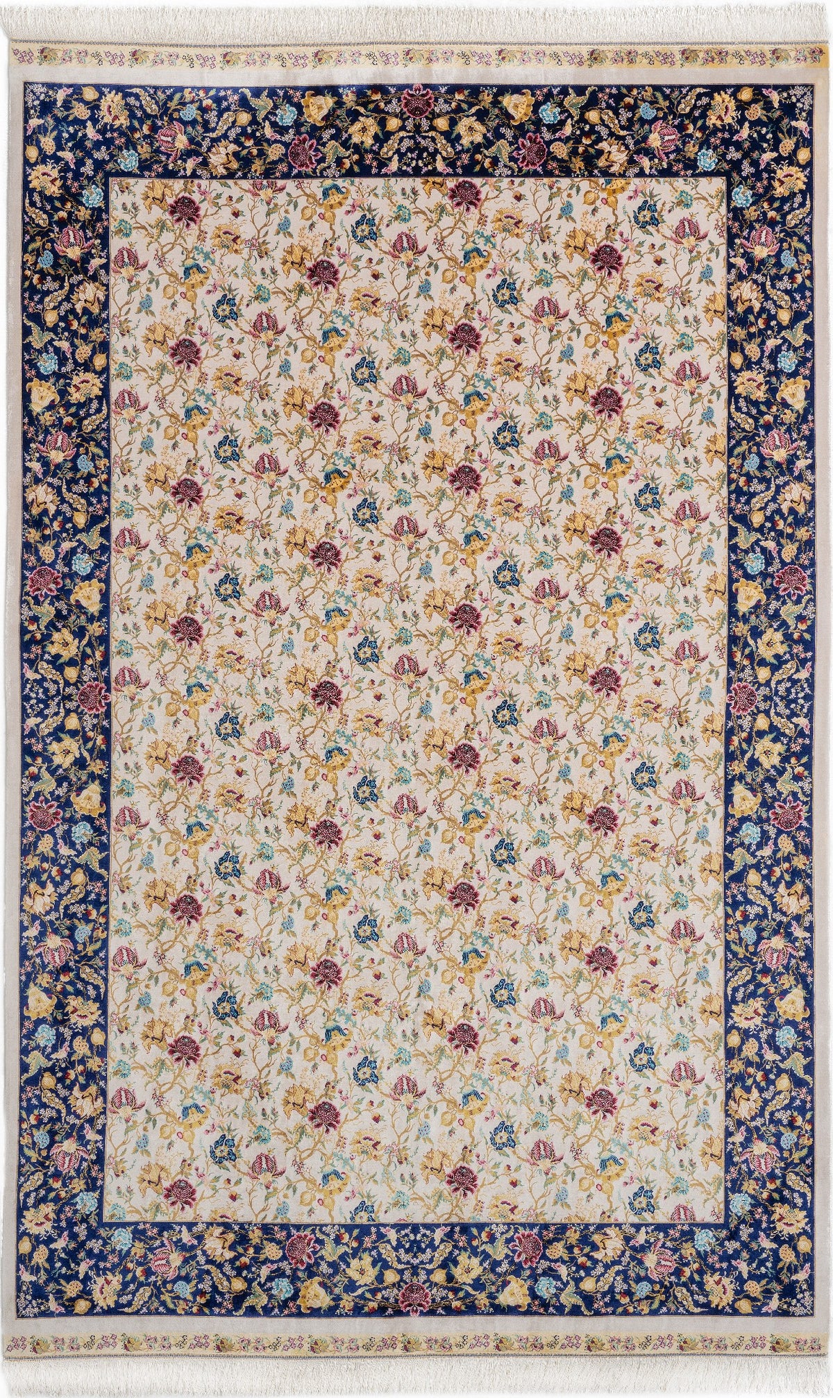 Rechteck Teppich Ghom Design in Beige von Hadorn™ - Lifestyle Image