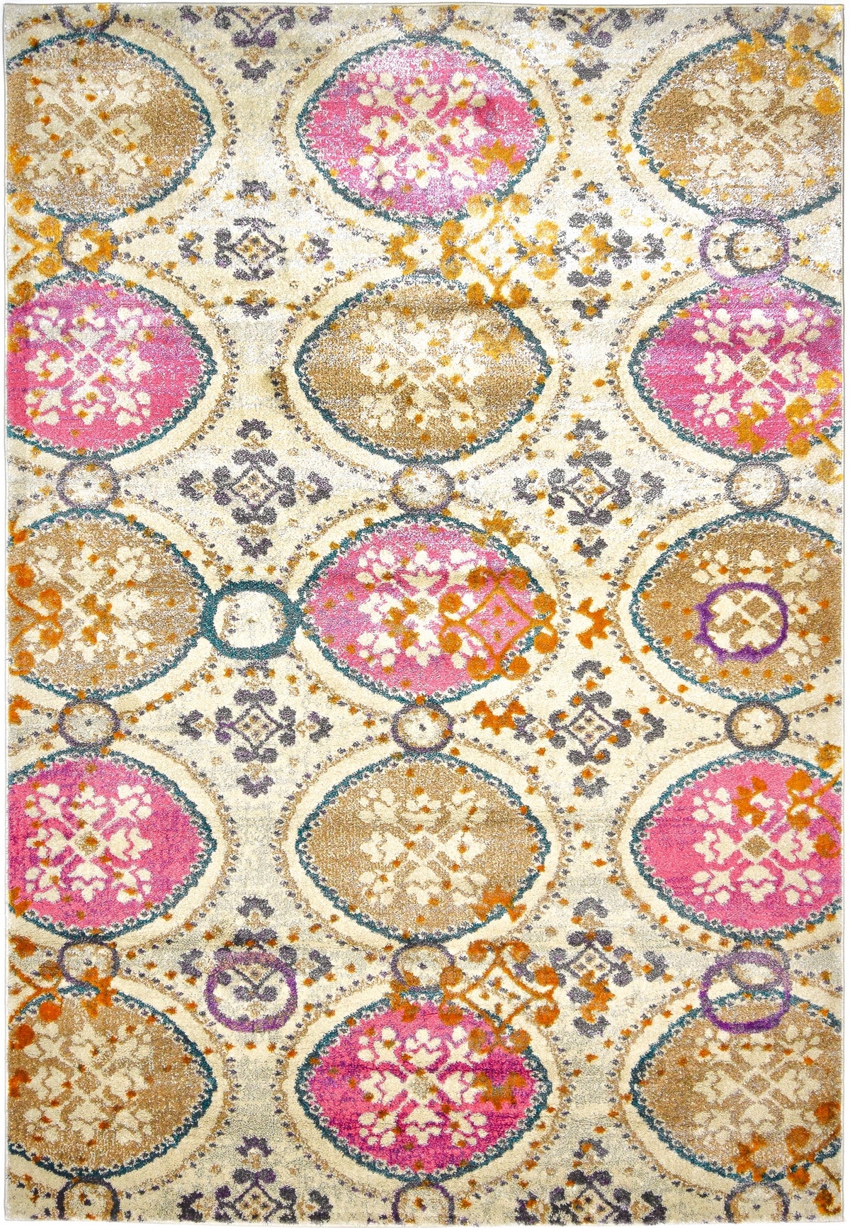 Rechteck Teppich Hadorn Limited Edition in Hellblau von Hadorn™ - Lifestyle Image