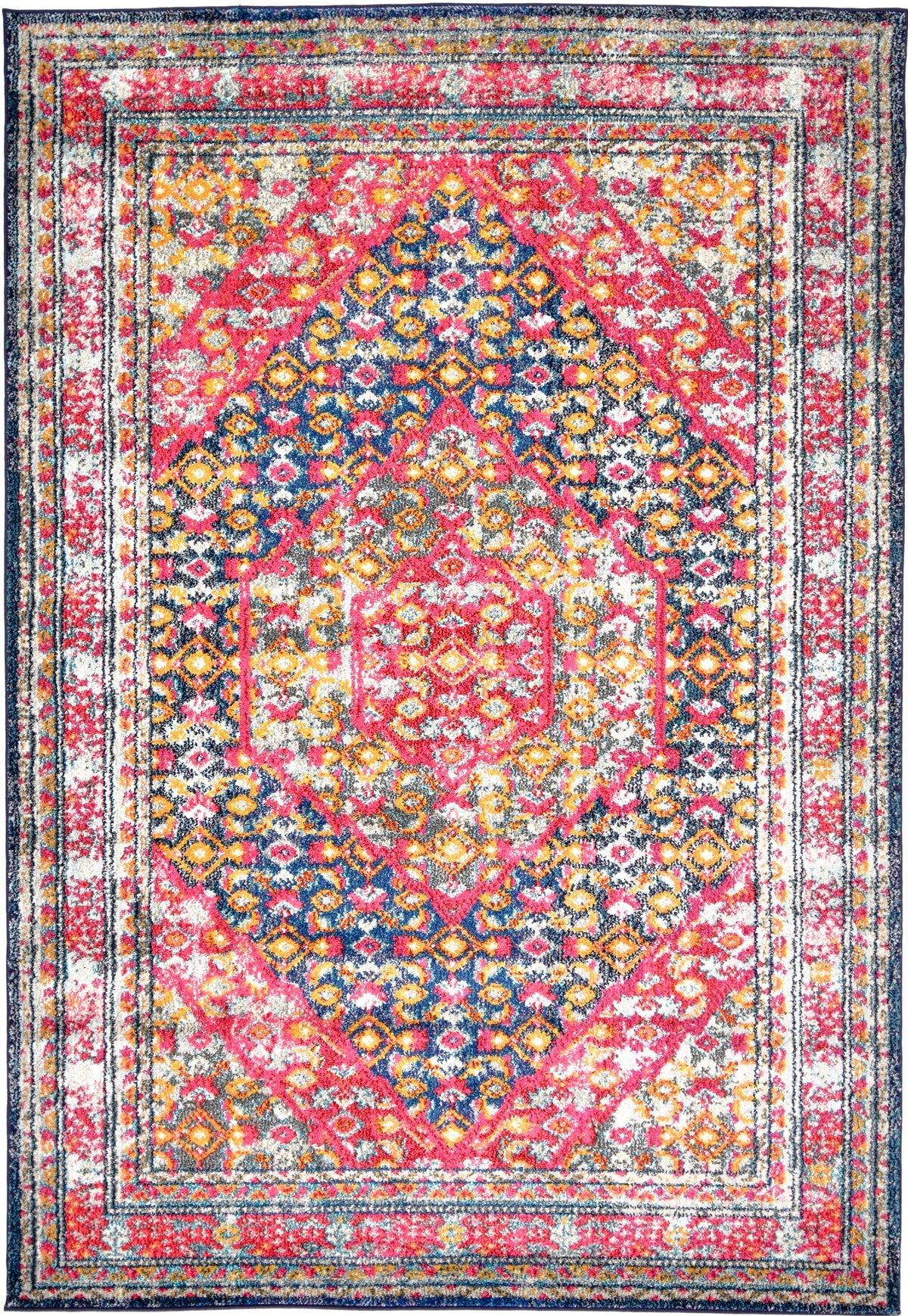Rechteck Teppich Hadorn Limited Edition in Rot von Hadorn™ - Lifestyle Image