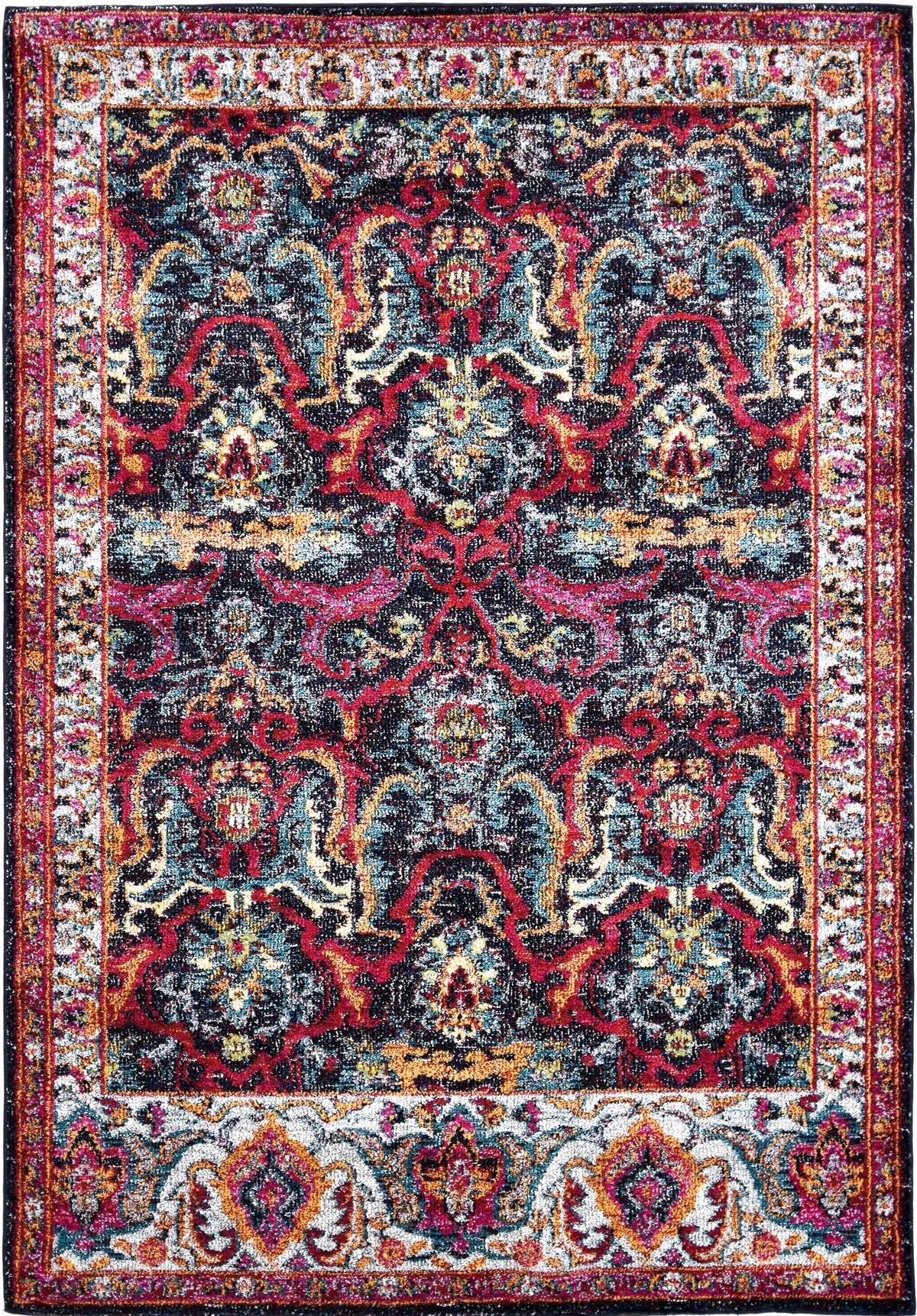 Rechteck Teppich Hadorn Limited Edition in Mehrfarbig von Hadorn™ - Lifestyle Image