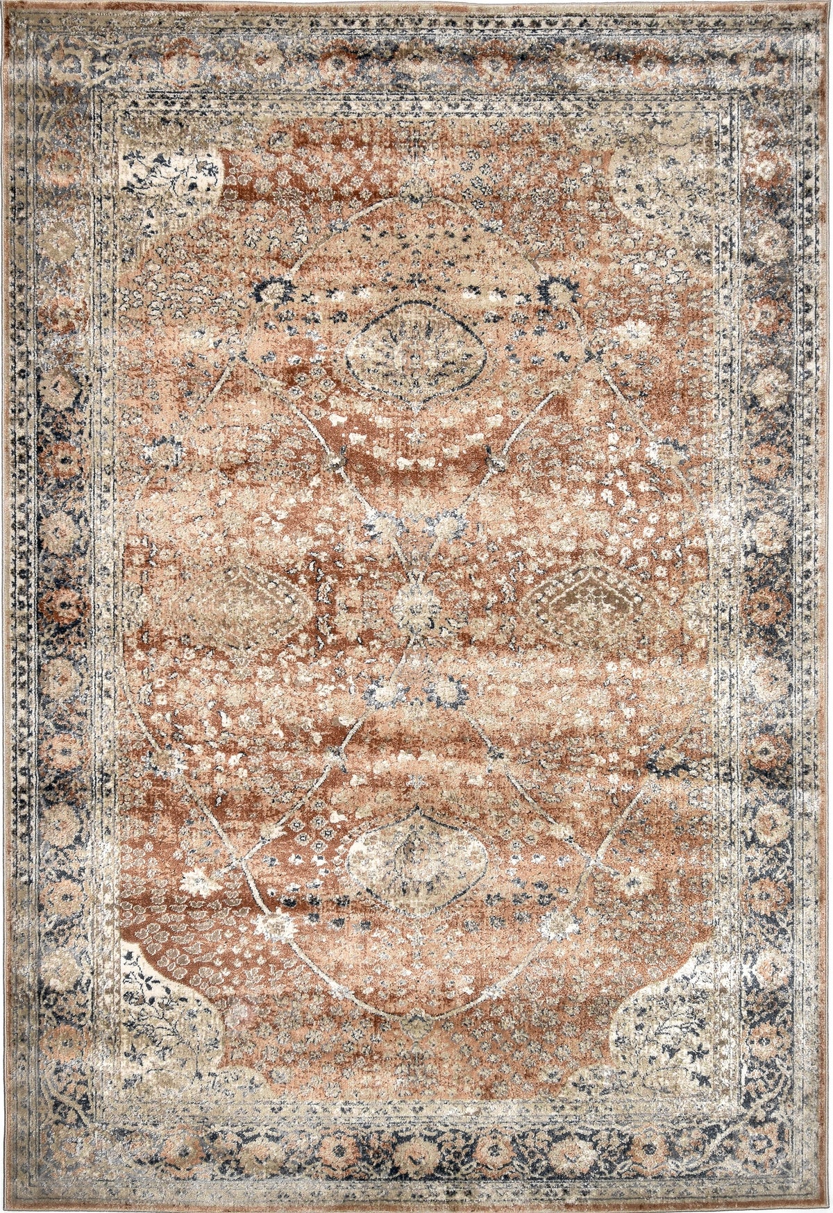 Rechteck Teppich Hadorn Limited Edition in Creme von Hadorn™ - Lifestyle Image
