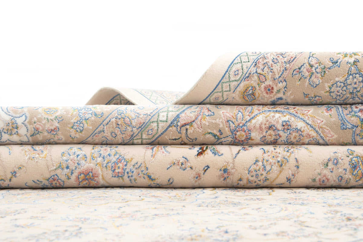 Rechteck Teppich Ghom Design in Hellbraun von Hadorn™ - Lifestyle Image