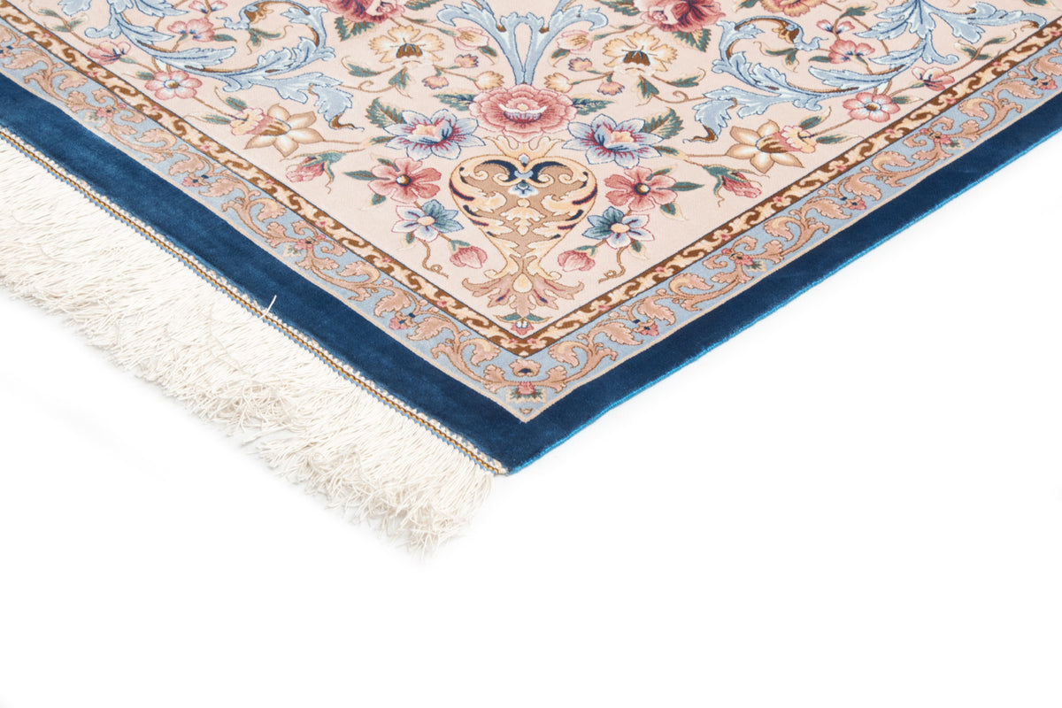 Rechteck Teppich Ghom Design in Blau von Hadorn™ - Lifestyle Image